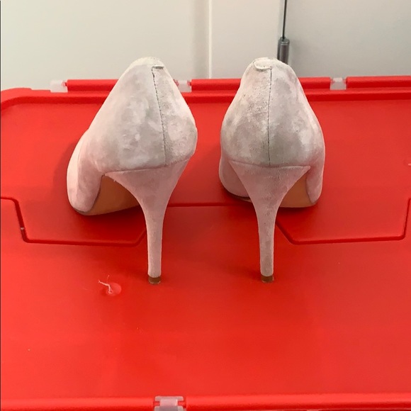 Grey Suede Heels - Picture 2 of 2